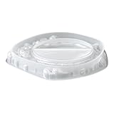 Elegante molde de silicona barroca para crear bandejas de joyería decorativas con intrincado relieve de flores y elegantes moldes de bandeja decorativa en relieve