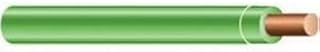 THHN-10-SOL-GRN-500S Solid Copper THHN Cable 10 AWG 500 ft Spool Green