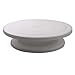 Ahtoska, supporto per torta in plastica, leggero e stabile, per decorare torte e torta, per decorare torte e giradischi, utensili da cucina (bianco)
