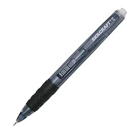 Nib - Nish Skilcraft Retractable Mechanical Pencil, 0.5 Mm Lead Size, Gray Barrel, 6 Per Box - (5060351) #TOP1
