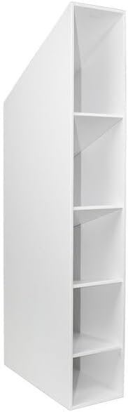 5 Compartment Pipette Storage Bin White