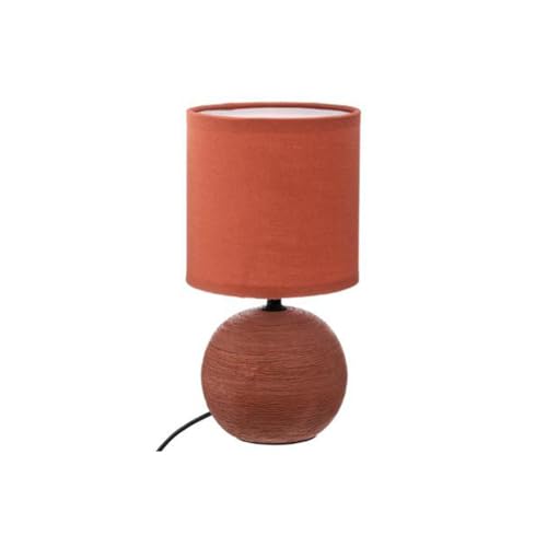 Atmosphera Créateur d'intérieur - Lampe à Poser Céramique Boule 25cm Terracotta