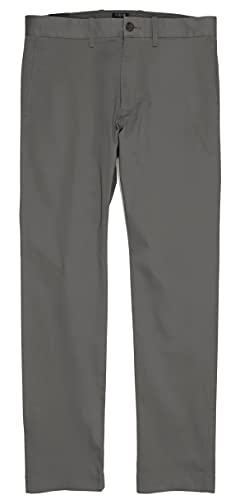 J.Crew Mercantile Men's Straight-Fit Flex Chino Pant (31W x 32L, Coal Grey)