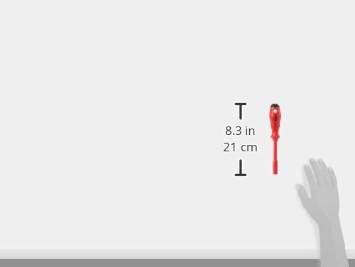 Felo 0715750785 1/4" X 4" Insulated Hex Bit Holder Screwdriver, 518 Series #TOP4