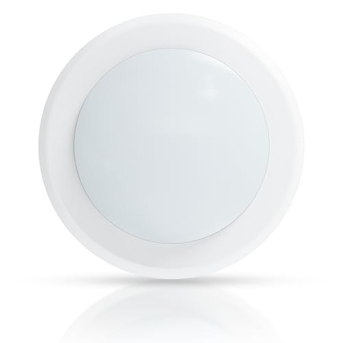 ECOELER 6 Inch LED Disk Light, Aluminum Trim,...