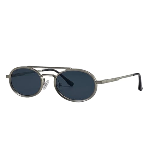 Lunettes Steampunk ovales en métal pour affirmer un style unique sans effort