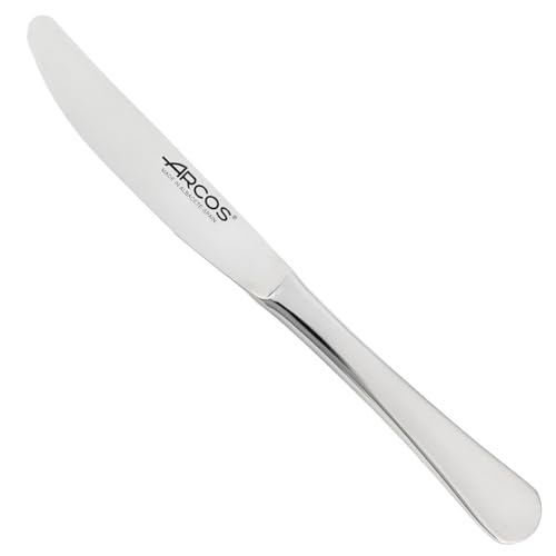 Arcos Lisbon Series - Dessert Knife | Lunch Knife - Monoblock Stainless Steel 85 mm - Silver