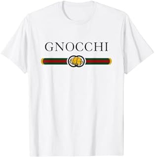 Gnocchi in fun logo style T-Shirt