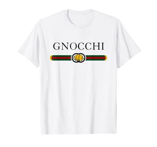 Gnocchi in fun logo style T-Shirt 