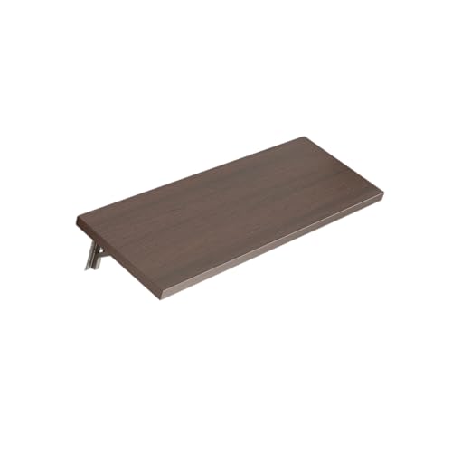 Bureau flottant pour petits espaces : solution murale rabattable 60x20