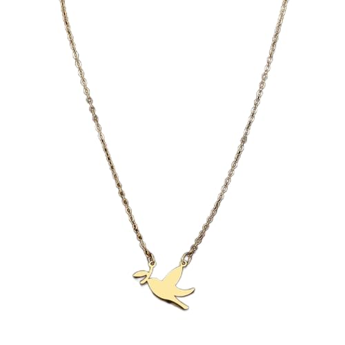 Collier ras du cou pendentif femme acier inoxydable bijou minimaliste chic