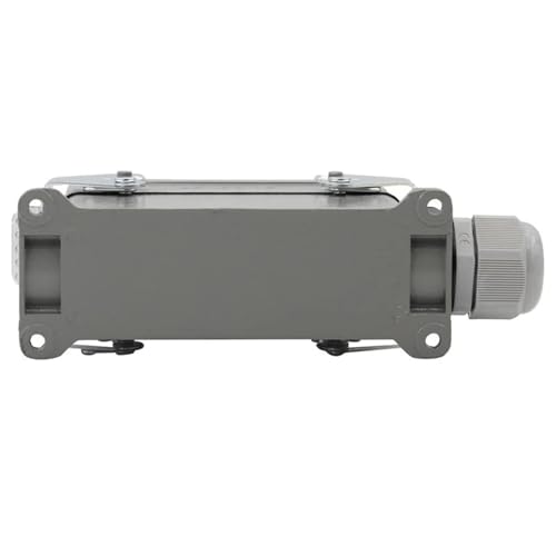 Conector resistente HDC-HE-24-3/4 con enchufe industrial de aviación de 16A 5