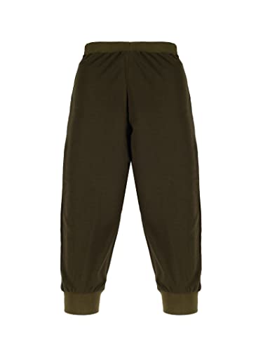 Image of KiddoPanti 100% Cotton Track Pants for Boys & Girls | Soft Single Jersey Fabric | Elastic Waist with Drawcord | Full Length with Rib Hem & Pockets | Joggers for Kids