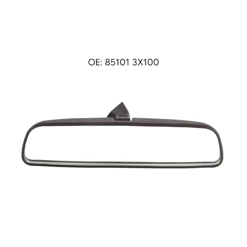Espejo retrovisor interior de gran angular con ventosa estable para Tucson y Accent 3