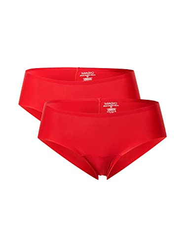 MAGIC BODYFASHION Dream Invisibles Hipster Intimo, Rosso Hollywood, XXL Donna