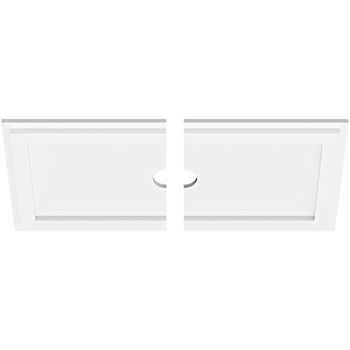 Médaillon de plafond ovale pour rénover la décoration du salon