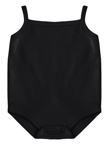 TiaoBug Baby Mädchen Jungen Body Ärmellos Spaghettiträger Bodysuit...