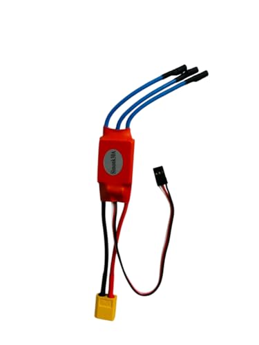 Image of 30A Brushless ESC with XT60 Connector | SimonK Firmware Electronic Speed Controller | 2-4S LiPo | 5V 2A BEC | 3.5mm Bullet Connectors | For RC Drone, Quadcopter, RC Plane