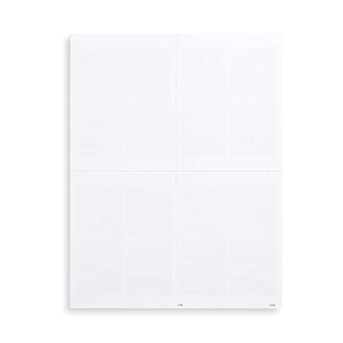 Blank 2022 W2 4 Up Tax Forms, 100 Employee Sets, Compatible With Quickbooks Online, Ideal For E-Filing, Works With Laser Or Inkjet Printers, 100 Sheets And 100 Self Seal Envelopes #TOP2