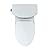 Toto TOTMS454124CUFG01 Drake II 1 GPF Two Piece Elongated Toilet with Left Hand Lever - Seat Included Cotton