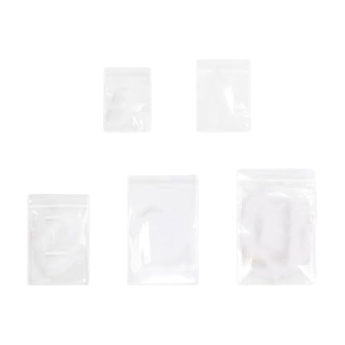 Bolsas de joyería antioxidantes transparentes de PVC para almacenar collares y anillos 7