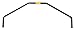 Team Associated 89535 RC8.2 Front Swaybar, 2.5, Yellow