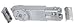 CRL CRL6772 Adjustable Spring Power 105 No Hold Open Overhead Concealed Closer Body Only