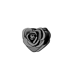 black rose heart