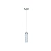ET2 E63109-11SN Cilandro Modern Frosted Glass Mini Cylinder LED Pendant Ceiling Lighting, 4-Light 9.6 Watts, 11" H x 5" W, Nickel