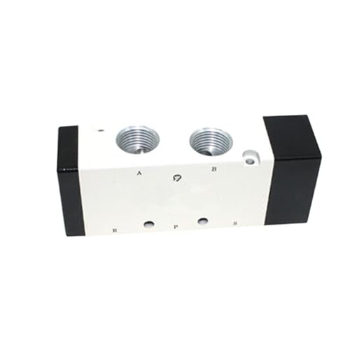Válvula de aire neumática de 5 vías y 1/2 pulgada de control directo de flujo 2