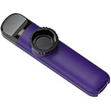Kazoo Easy to Learn Musical Instruments Colorful Kazoos with 4 Replacement Flutes Diaphragms Lanyard Purple