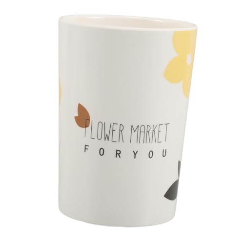 Alasum バスルーム用歯ブラシカップ 歯ブラシホルダー兼すすぎカップ 頑丈な構造 コミックデザイン 子ども用 バスルームアクセサリー 自宅や外出先使用可