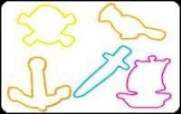 Glow in Dark Zany Bandz Piratez Rubberbands Pirates