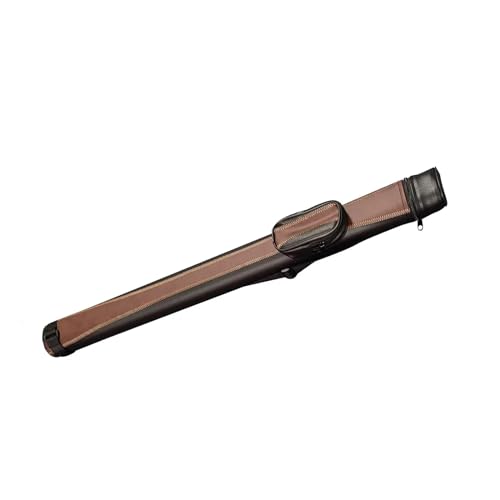 Étui pour queue de billard vintage 1/2 en toile étanche pour salle de jeux