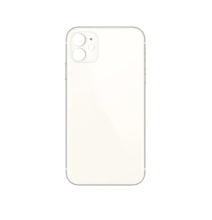 Image of STARWARE Original Replacement Back Panel Back Glass Compatible with Apple iPhone 11 (White Color)