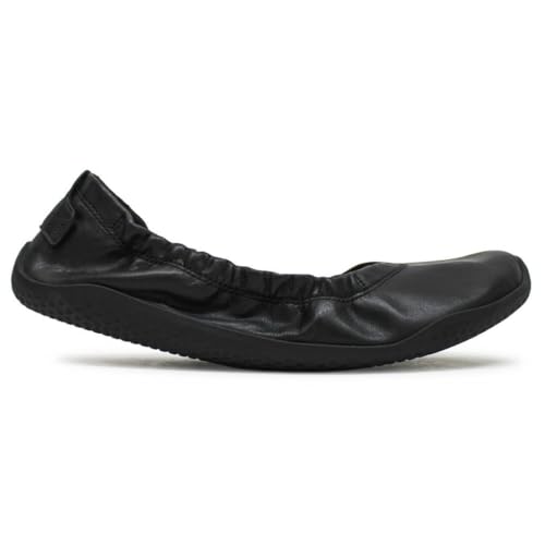 Vivobarefoot Womens Asana Yin Ballerina Leather Obsidian Shoes 10.5 US