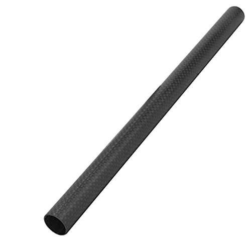 Barra de fibra de carbono de 19 mm ligera y antivibración para follow focus negro 4
