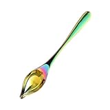 Alipis 1 Pièce Cuillère à Assaisonner Argenterie Rose Sauce Cuisine Cuisson Cuillères ...