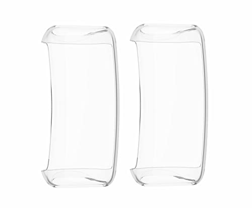 SHEAWA Fitbit inspire2/inspire3�p�P�[�X 2�Z�b�g �J�o�[ �ی�P�[�X ��ʕی� ���� TPU�J�o�[ �Ռ��z�� �A�N�Z�T���[