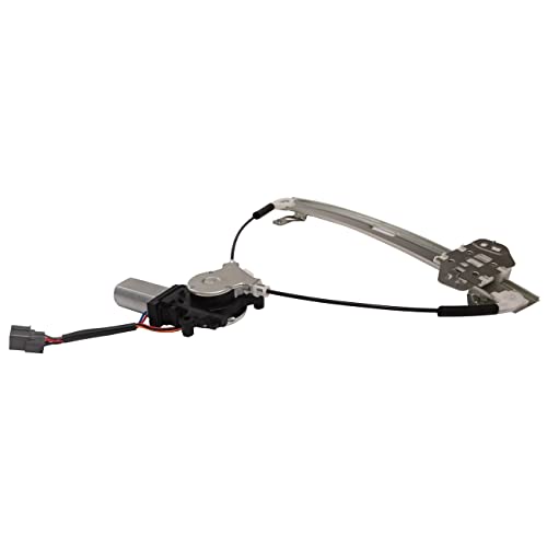 TUCAREST 741-304 Front Left Power Window Lift Regulator with Motor Assembly (Driver Side;Coupe 2-Door Only) Compatible with 2003 2004 2005 2006 2007 Ho-nda Accord [# 72250SDNA01] - Thumbnail 4