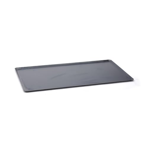 De Buyer, PLACA BORDES REDONDOS HIERRO 1,2 MM ESPESOR GN 1/1,L 53cm / l 32,5cm / H 1cm-5321.53