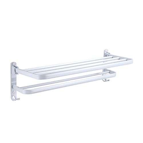 Porte-rangement pliable à mur en alliage d'aluminium haut de gamme pour douche