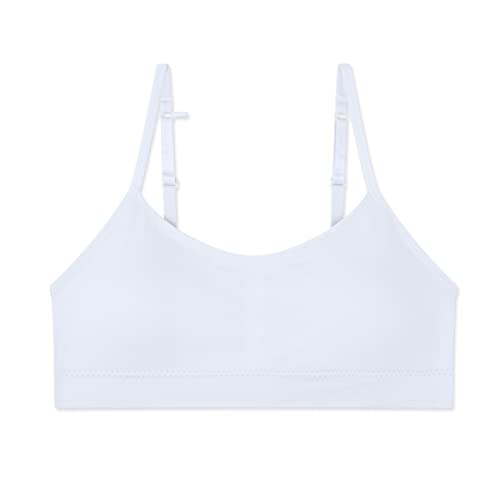 4 Pack Girls Padded Training Bras - Crop Cami Bras For Girls With Removable Padding #TOP5