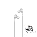 ElloGear 2020 Earbuds USB C Headphones for Samsung Galaxy S21, Note 10, Galaxy S10, S9 Plus, S10e - Designed by AKG - Braided Cable with Microphone and Volume Remote Type-C Connector - White