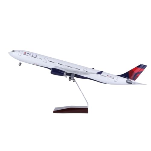 Avión 1:135 Delta Air Lines Airbus A330 de 47 cm ideal para decoración Feng Shui en oficinas