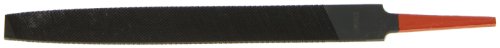 Simonds - 78143100 Rectangular Mill Hand File, Single Cut, Black Maxi Sharp American Pattern, Bastard Cut, 6