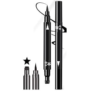black eyeliner water proof smudge proof stamp eyeliner,star shape long lasting 1-picture-25