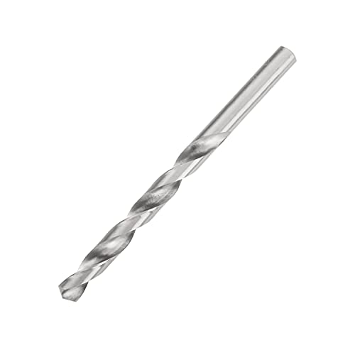 Utoolmart ドリル刃 ツイストドリル ドリルセット 鉄工用ドリルセット ドリルビット 刃直径8mm 硬度62-63 全長118mm 1個入り シルバー HSS-4241 電動ドリルビット ドリル刃セット高速度鋼工具 掘削工具 穴あけ DIY 電動工具 金属 木工