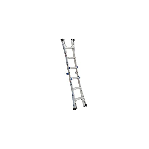 Werner MT-13 300-Pound Duty Rating Telescoping Multi-Ladder, 13-Foot