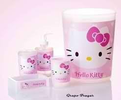Best Seller Hello Kitty Amistad Bathroom Accessories (5 Piece Set)